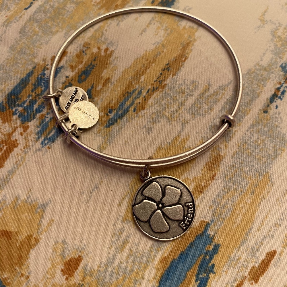 alex and ani bangle bracelet (friend)